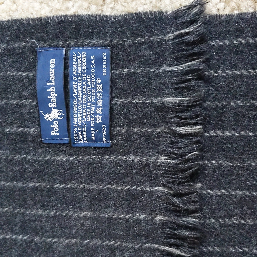 Polo Ralph Lauren wool scarf - Picture 2 of 6